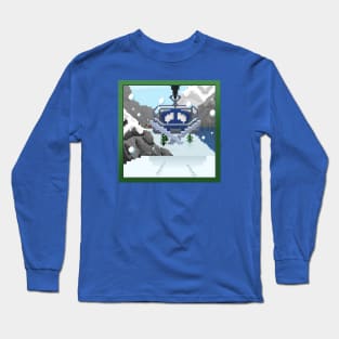 Horace goes on the Ski Lift Long Sleeve T-Shirt